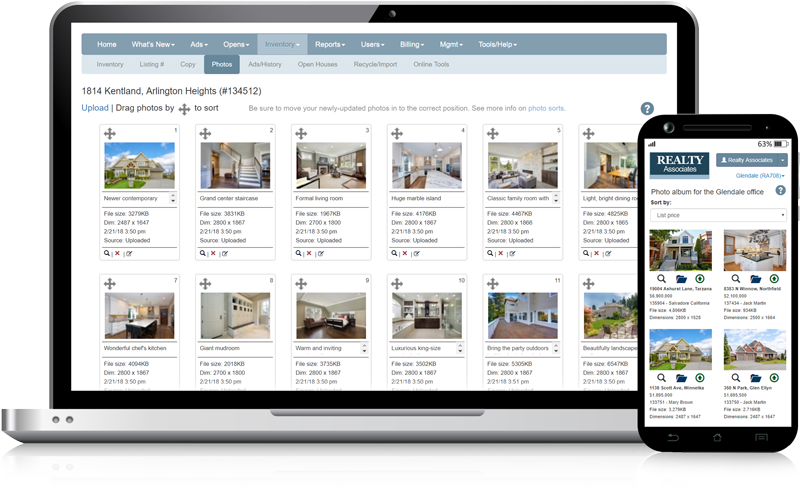 Admaster - Real estate image management