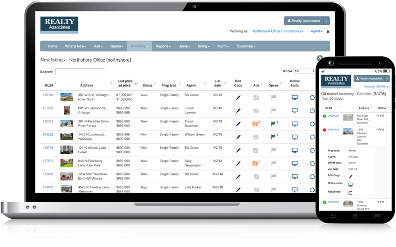Admaster - Data integration - New listings, off-market listings